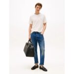 Th Mw0mw39368 Cotton Modal Tee Erkek Tshirt – KREM - Görsel 3