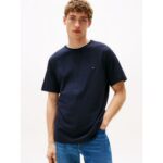 Th Mw0mw39368 Cotton Modal Tee Erkek Tshirt – LACİVERT