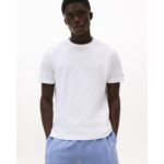 Th Mw0mw39779 Dc Mercerısed Cotton Tee Erkek Tshirt – BEYAZ