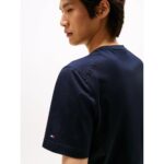 Th Mw0mw39779 Dc Mercerısed Cotton Tee Erkek Tshirt – LACİVERT - Görsel 2