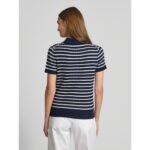 Th Ww0ww41474 Co Cable Fıne Gg Polo S/s Kadın Tshirt – LACİVERT - Görsel 3