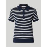 Th Ww0ww41474 Co Cable Fıne Gg Polo S/s Kadın Tshirt – LACİVERT - Görsel 5