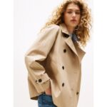 Th Ww0ww45618 Cotton Reg Kadın Trençkot – BEJ - Görsel 2