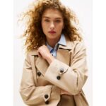 Th Ww0ww45618 Cotton Reg Kadın Trençkot – BEJ - Görsel 4