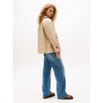 Th Ww0ww45618 Cotton Reg Kadın Trençkot – BEJ - Görsel 5