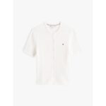 Th Ww0ww45707 Co Cable Fıne Gg S/s C-nk Cardı Kadın Sweaters – KREM - Görsel 5