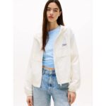 Th Dw0dw20952 Tjw Jacquard Wınderbreaker Kadın Ceket – BEYAZ - Görsel 2