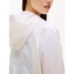 Th Dw0dw20952 Tjw Jacquard Wınderbreaker Kadın Ceket – BEYAZ - Görsel 3