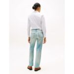 Th Ww0ww45681 Dnm Lex Classıc Straıght Rw Kadın Pantolon – MAVİ - Görsel 3