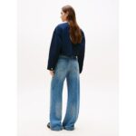 Th Ww0ww46519 Punto Crop Lady Blazer Kadın Ceket – LACİVERT - Görsel 4