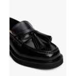 Th Fw0fw08749 Tassel Squarısh Toe Lthr Loafer Kadın Ayakkabı – SİYAH - Görsel 4