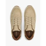 Th Fm0fm05690 Premıum Suede Hybrıd Erkek Sneakers – BEJ - Görsel 4