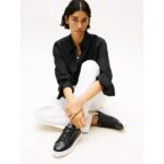 Th Fw0fw08756 Essentıal Platform Court Kadın Sneakers – SİYAH - Görsel 3