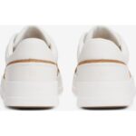 Th Fm0fm05551 Th Court Craft Lth Erkek Sneakers – BEYAZ-KAHVERENGİ - Görsel 7