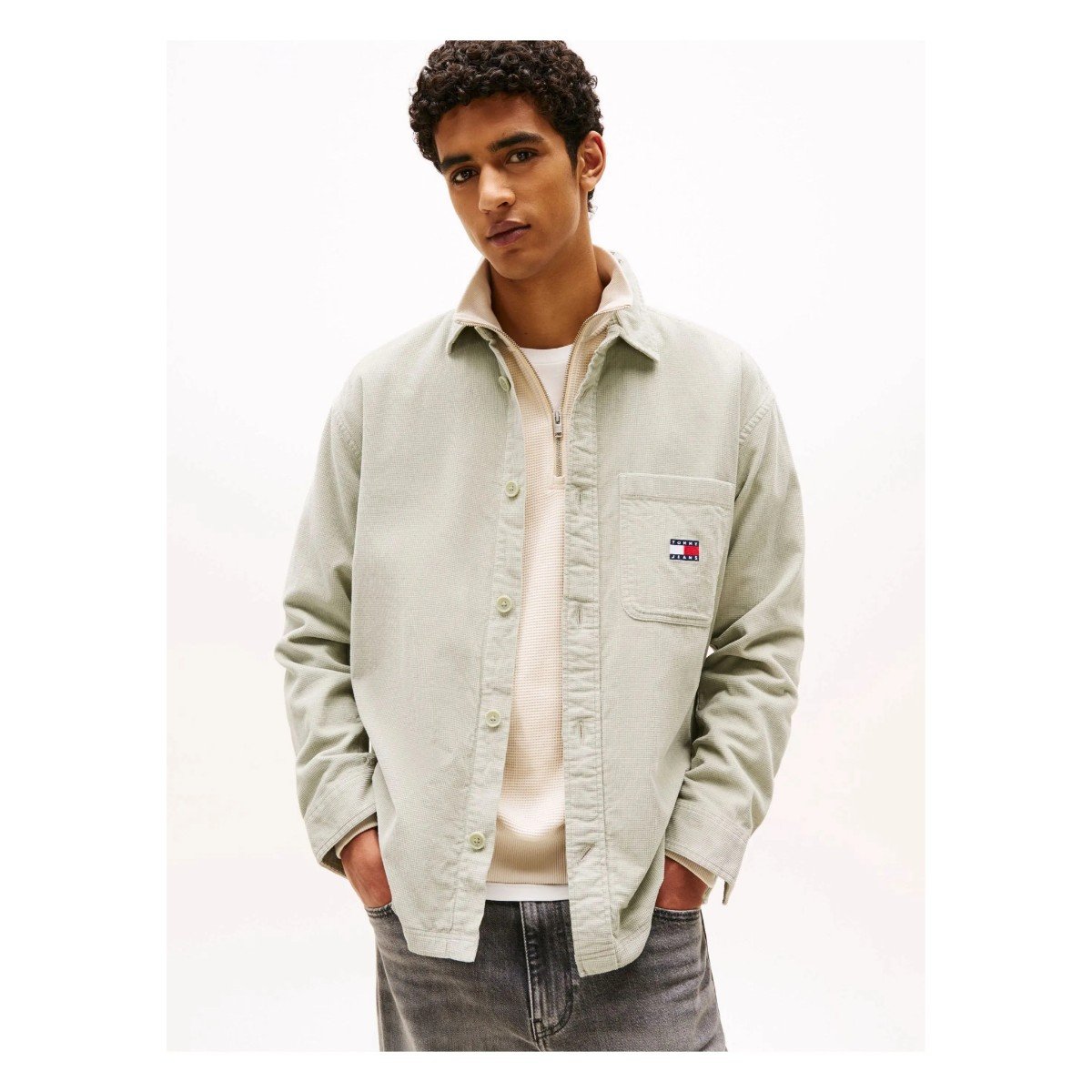 169979-0-th-dm0dm21698-tjm-brick-cord-overshirt-ext-erkek-gomlek-016cfe508dca Th Dm0dm21698 Tjm Brıck Cord Overshırt Ext Erkek Gömlek – YEŞİL - Görsel 1