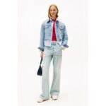 Th Dw0dw21063 Croppd Trckr Jkt Rwb Ext Cı6033 Kadın Ceket – MAVİ