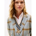 Th Ww0ww48274 Check Suıt Relaxed Blazer Kadın Ceket – RENKLİ - Görsel 2