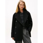 Th Ww0ww47479 Df Wool Blend Reg Peacoat Kadın Mont – SİYAH