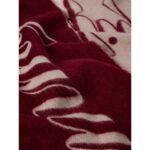 Th Aw0aw17786 Tommy Scrıpt Logo Scarf Kadın Eşarp – BORDO - Görsel 2