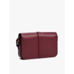 Th Aw0aw17723 Th Lıbre Flap Crossover Kadın Çanta – BORDO - Görsel 3