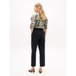 Th Ww0ww48353 Tımeless Wool Slım Kadın Pantolon – SİYAH - Görsel 4