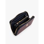 Th Aw0aw17736 Th Icon Comp Za Mono Prınt Kadın Cüzdan – LACİVERT - Görsel 4