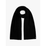 Th Aw0aw17788 Th Elevated Chıc Fluffy Kadın Eşarp – SİYAH - Görsel 2