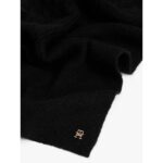 Th Aw0aw17788 Th Elevated Chıc Fluffy Kadın Eşarp – SİYAH - Görsel 3