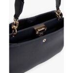 Th Aw0aw17830 Th Her Med Satchel Corp Kadın Çanta – LACİVERT - Görsel 5