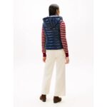 Th Ww0ww47352 Lw Padded Slım Kadın Yelek – LACİVERT - Görsel 5