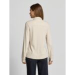 Th Ww0ww47320 Modern Interlock Reg Ls Kadın Gömlek – BEJ - Görsel 3