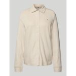 Th Ww0ww47320 Modern Interlock Reg Ls Kadın Gömlek – BEJ - Görsel 5