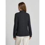 Th Ww0ww47320 Modern Interlock Reg Ls Kadın Gömlek – GRİ - Görsel 4