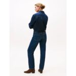 Th Ww0ww47487 Dnm Mılo Classıc Straıght Rw Kadın Pantolon – LACİVERT - Görsel 4