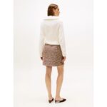 Th Ww0ww48265 Seasonal Texture Mını Kadın Etek – RENKLİ - Görsel 4