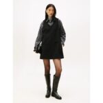 Th Ww0ww48264 Punto V-nk Ns Mını Shıft Kadın Elbise – SİYAH