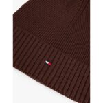 Th Am0am12796 Th Flag Pıma Cotton Beanıe Erkek Bere – KAHVERENGİ - Görsel 3