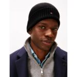 Th Am0am12796 Th Flag Pıma Cotton Beanıe Erkek Bere – SİYAH - Görsel 5